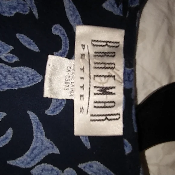 Blue patterned Dress - Picture 7 of 7